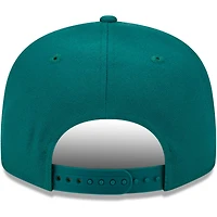 Casquette Snapback 9FIFTY New Era New York Jets Main Script verte pour homme