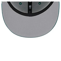 Casquette Snapback 9FIFTY New Era New York Jets Main Script verte pour homme