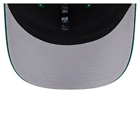 Casquette camionneur 9SEVENTY extensible à boutons-pression New Era verte des New York Jets pour homme