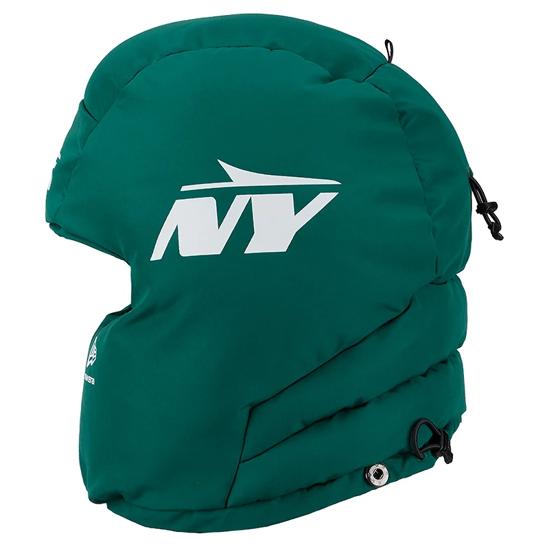 Cagoule matelassée verte New Era pour homme, New York Jets