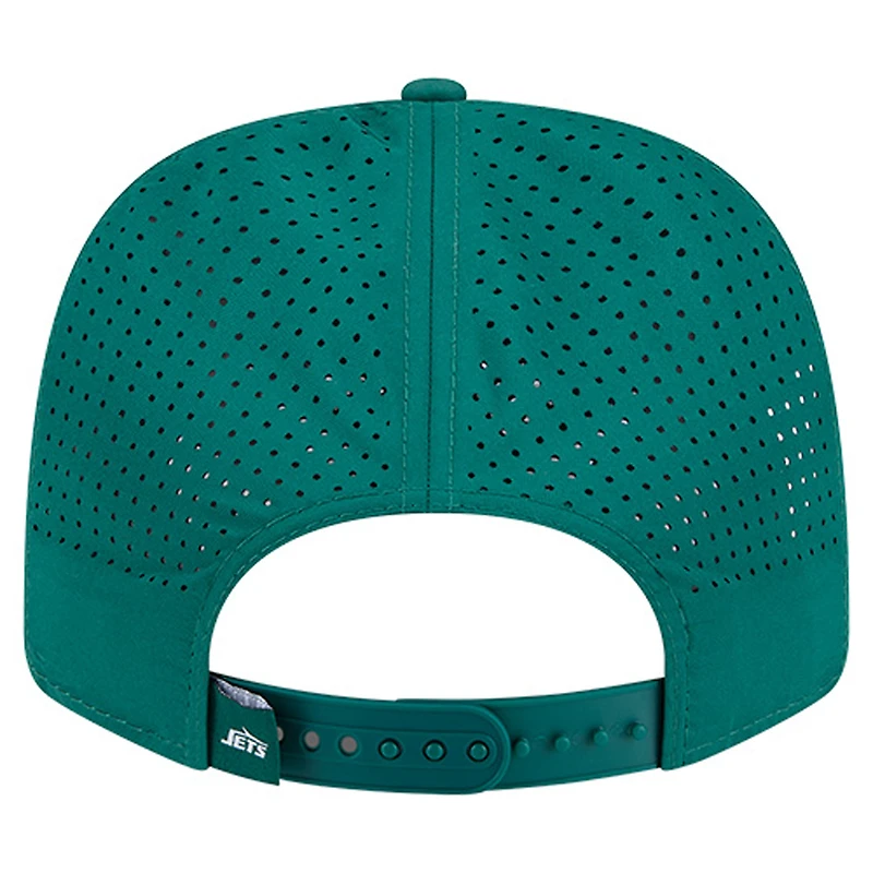 Men's New Era Green New York Jets Script 9SEVENTY Adjustable Hat