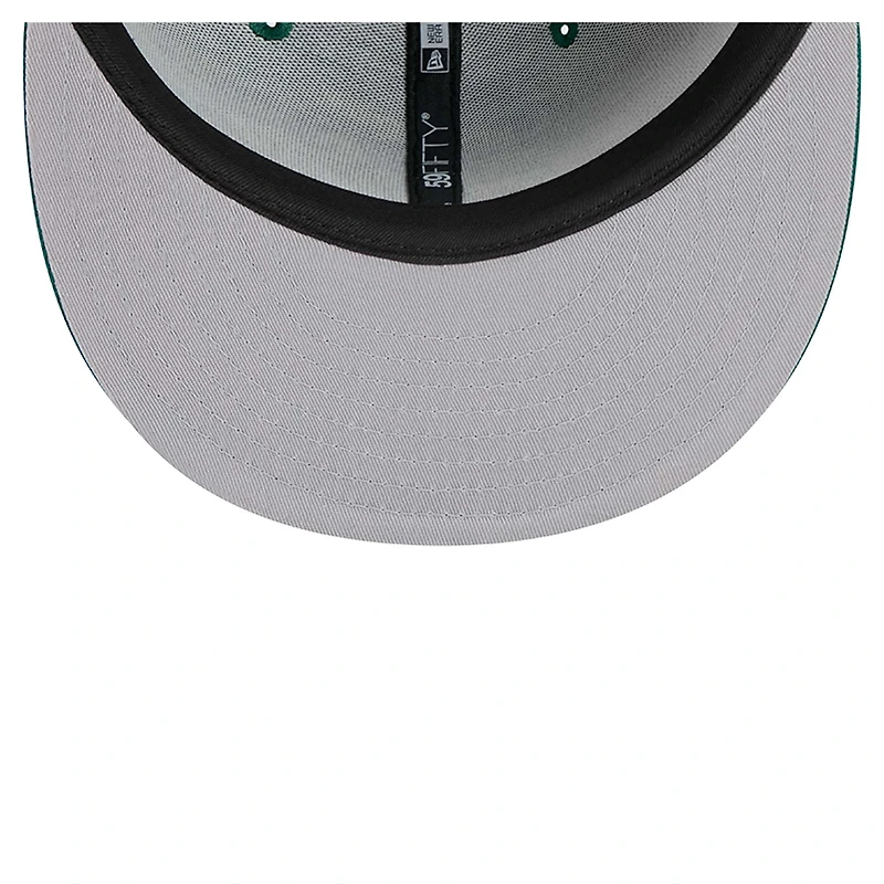 Men's New Era Green York Jets Script Sided 59FIFTY Fitted Hat