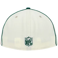 Casquette ajustée verte New Era York Jets Soutache 59FIFTY pour hommes
