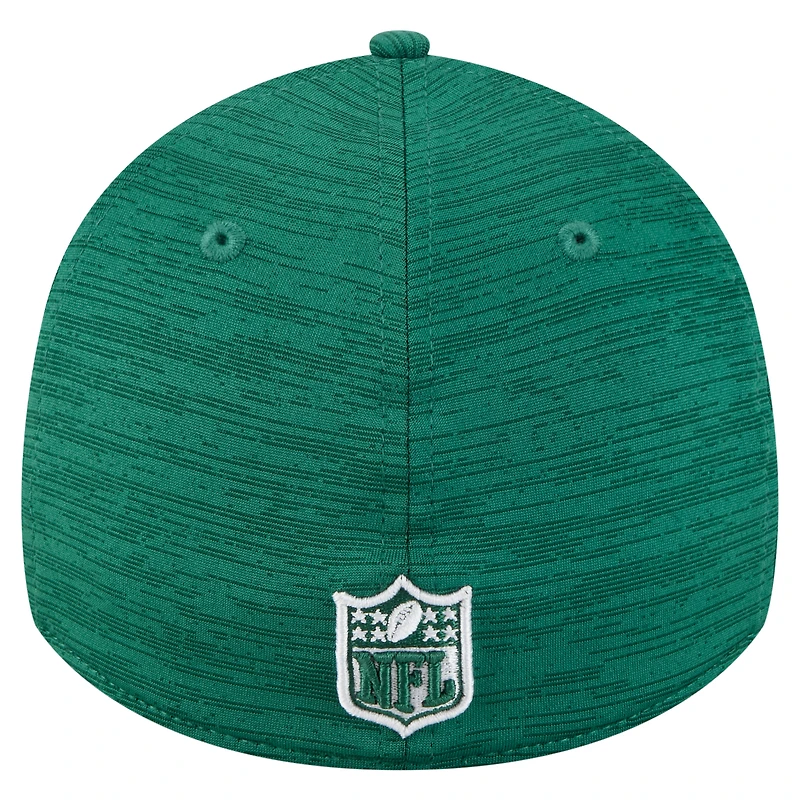 Men's New Era  Green York Jets Stripes 39THIRTY Flex Hat