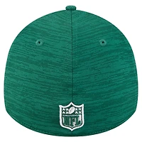 Men's New Era  Green York Jets Stripes 39THIRTY Flex Hat