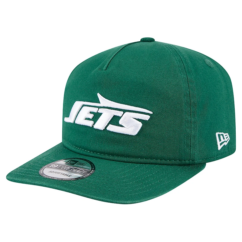 Men's New Era Green New York Jets Team 19TWENTY Adjustable Hat