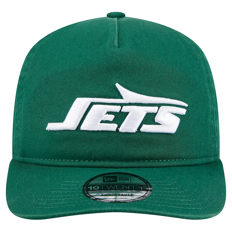 Men's New Era Green New York Jets Team 19TWENTY Adjustable Hat
