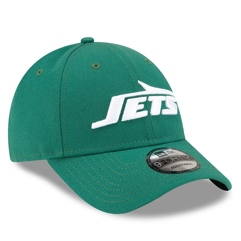 Casquette réglable New Era New York Jets The League 9FORTY pour hommes