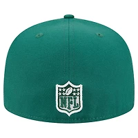 Casquette ajustée New Era 59FIFTY verte des York Jets pour homme