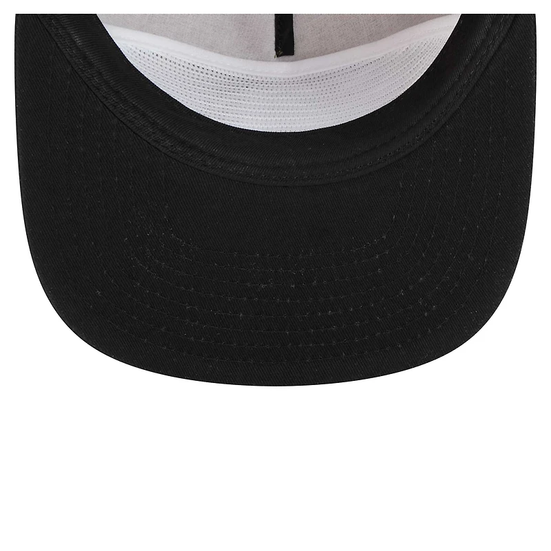 Casquette à visière snapback New Era kaki/noir pour homme des New York Jets Desert Golfer
