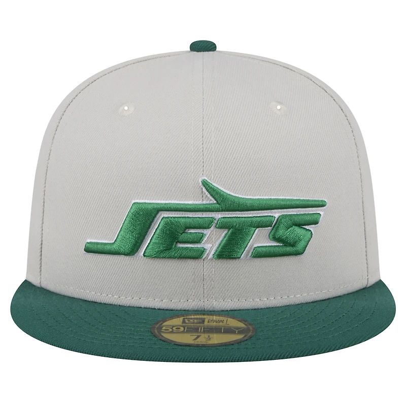 Casquette ajustée 59FIFTY New York Jets Stoney pour hommes