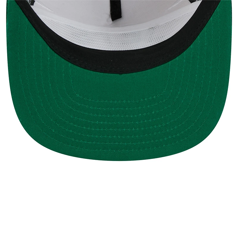 Casquette de golf athlétique à visière snapback New Era Stone/Green New York Jets pour homme