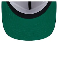 Casquette de golf athlétique à visière snapback New Era Stone/Green New York Jets pour homme