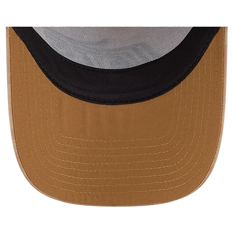 Men's New Era Tan New York Jets Wheat Camo 9FORTY Adjustable Hat