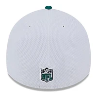 Men's New Era  White/Green York Jets 2023 Sideline 39THIRTY Flex Hat