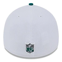 Casquette flex 39THIRTY Sideline New York Jets 2023 Era pour homme, blanc/vert
