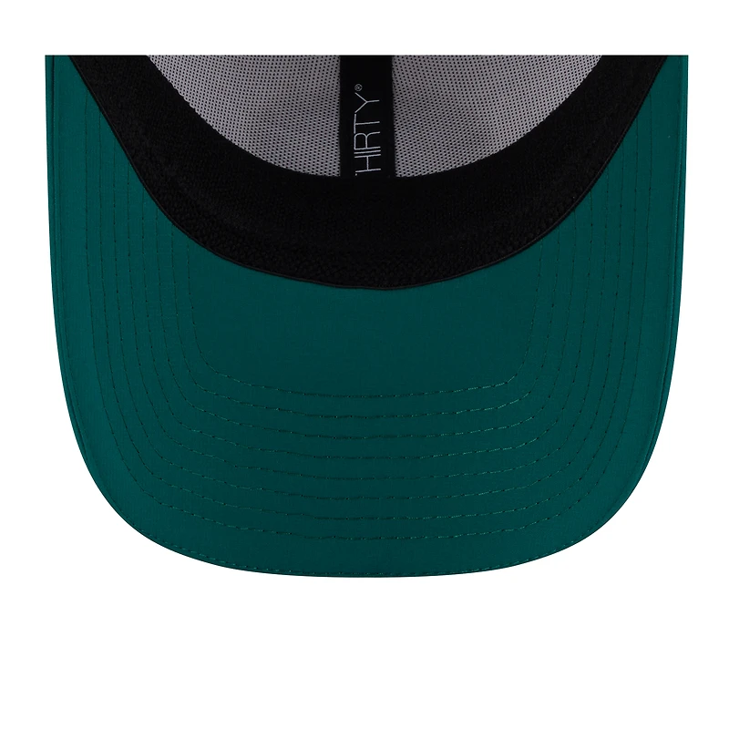 Men's New Era White/Green York Jets 2025 NFL Training Camp 39THIRTY Flex Hat