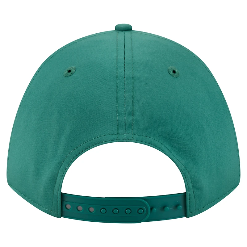 Casquette ajustable New Era New York Jets Adventure Gradient 9FORTY M-Crown A-Frame pour homme, blanche/verte