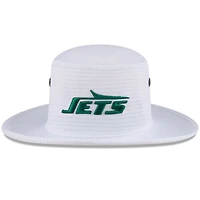 Bob New Era blanc New York Jets 2024 NFL Training Camp Panama pour homme