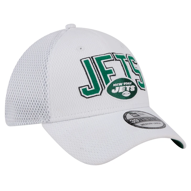 Casquette flexible New Era York Jets Breakers 39THIRTY pour hommes