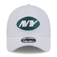 Casquette flexible NFL Iced II 39THIRTY New York Jets Era pour hommes, blanche