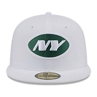 Casquette ajustée New Era York Jets Omaha 59FIFTY pour hommes