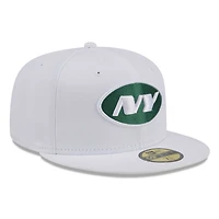 Casquette ajustée New Era York Jets Omaha 59FIFTY pour hommes