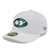Casquette ajustée 59FIFTY New Era York Jets Omaha Low Profile pour hommes