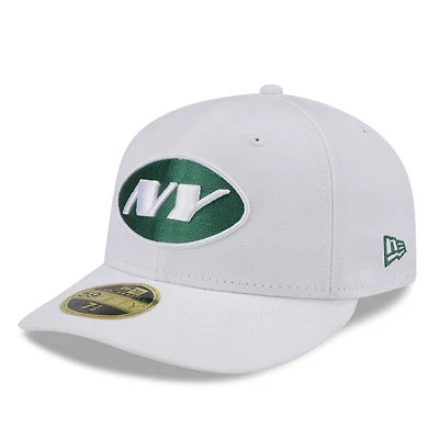 Casquette ajustée 59FIFTY New Era York Jets Omaha Low Profile pour hommes