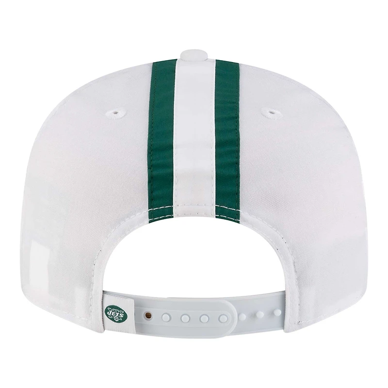 Casquette Snapback 9FIFTY blanche New Era pour homme avec logo New York Jets