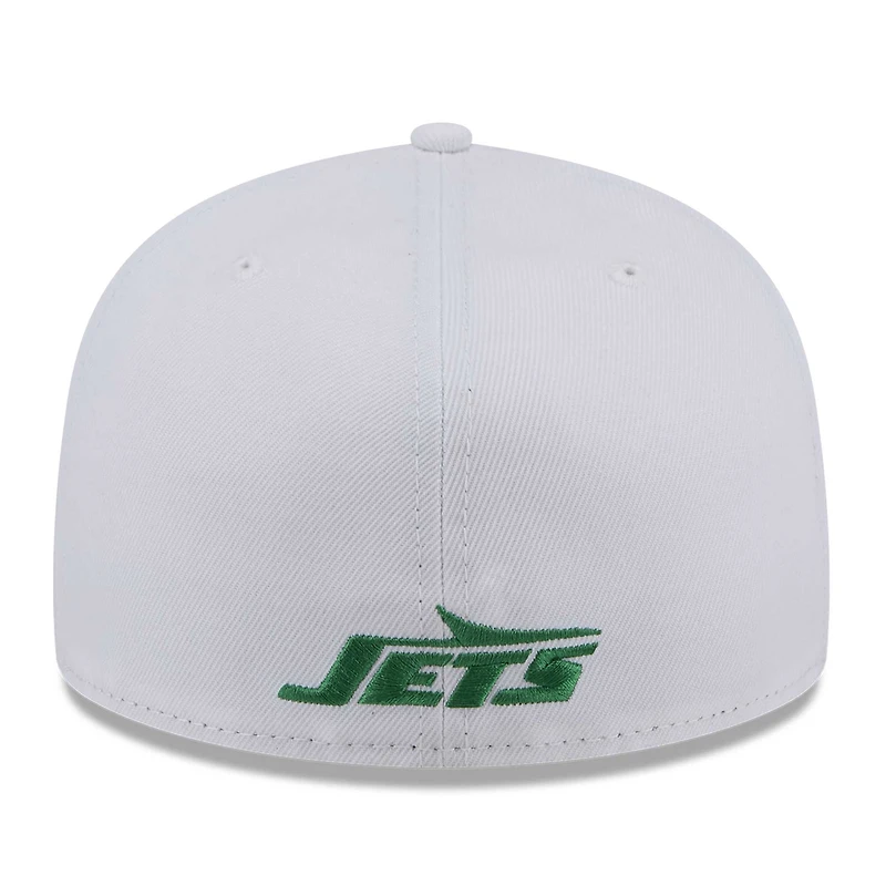 Casquette ajustée New Era York Jets Wordmark Omaha 59FIFTY pour hommes