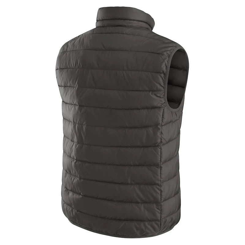 Gilet zippé pliable pour homme de la collection NFL x Darius Rucker par Fanatics, noir, des New York Jets, avec sac voyage
