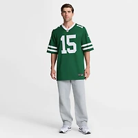 Men's Nike Adonai Mitchell Legacy Green New York Jets Team  Game Jersey