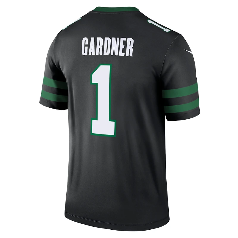 Haut Nike Ahmad Sauce Gardner pour homme, noir, joueur légendaire des New York Jets