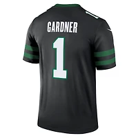 Haut Nike Ahmad Sauce Gardner pour homme, noir, joueur légendaire des New York Jets