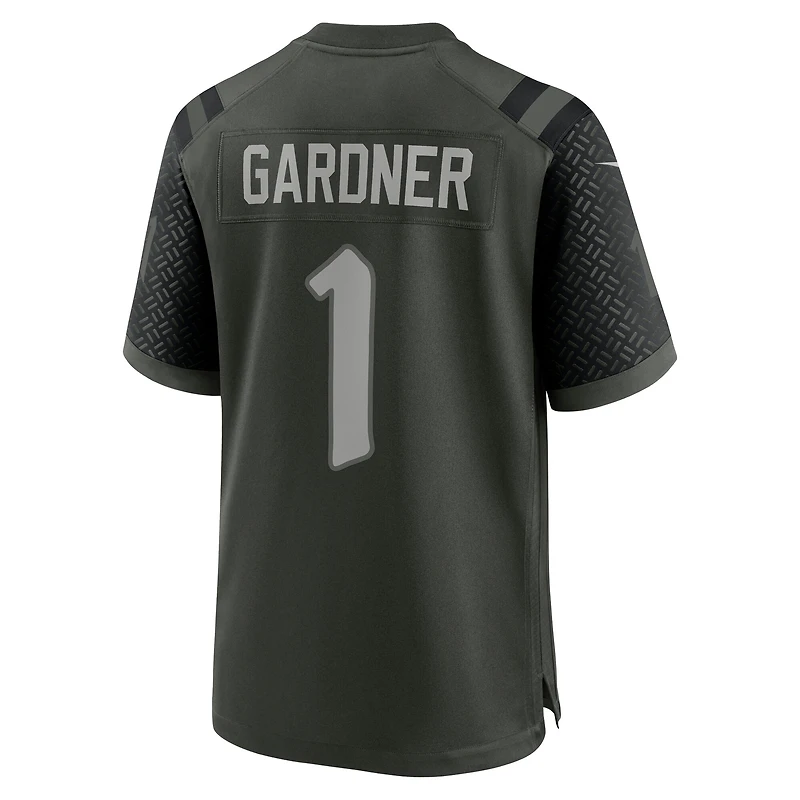 Maillot Nike Ahmad Sauce Gardner Gotham Green pour homme, collection Rivalries 2025 des New York Jets