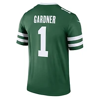 Haut Nike Ahmad Sauce Gardner Green pour homme, joueur légendaire des New York Jets
