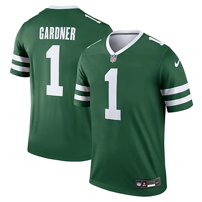 Maillot Nike Ahmad Sauce Gardner vert pour homme des New York Jets Team Legend