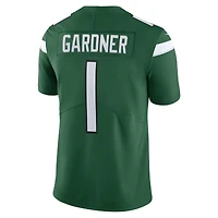 Men's Nike Ahmad Sauce Gardner Green New York Jets Vapor Limited Jersey