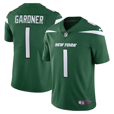Maillot Nike Ahmad Sauce Gardner vert New York Jets Vapor Limited pour homme