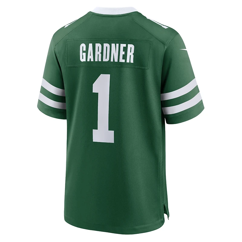Men's Nike Ahmad Sauce Gardner Legacy New York Jets Game Jersey