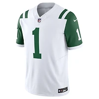 Men's Nike Ahmad Sauce Gardner White New York Jets Classic Alternate Vapor F.U.S.E. Limited Jersey