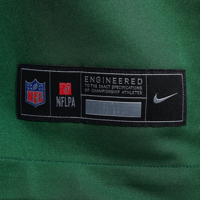 Maillot de match Nike Armand Membou vert des New York Jets pour homme