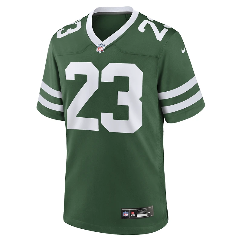 Men's Nike Azareye'h Thomas Legacy Green New York Jets Team Game Jersey