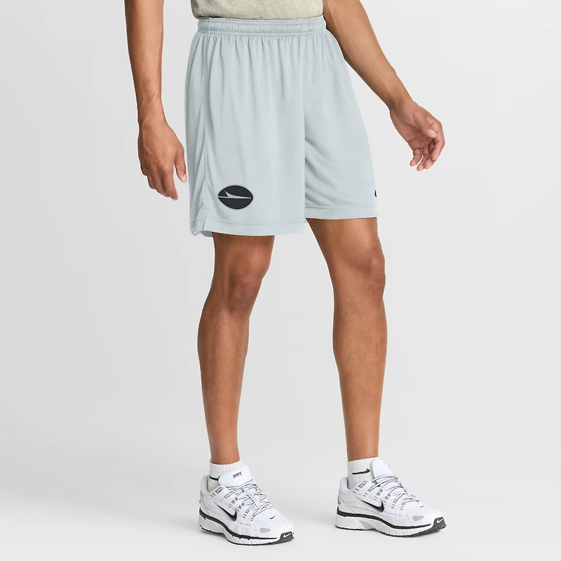 Short réversible Nike Dri-FIT Sideline Standard Issue noir/platine pour homme, modèle New York Jets.