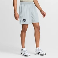 Short réversible Nike Dri-FIT Sideline Standard Issue noir/platine pour homme, modèle New York Jets.