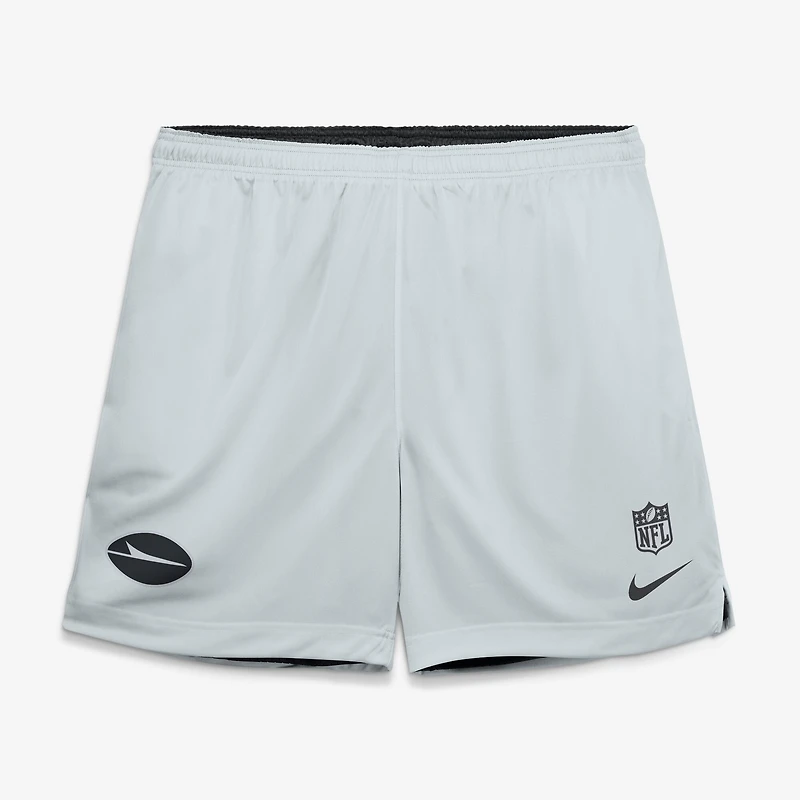 Men's Nike Black/Platinum New York Jets Sideline Standard Issue Dri-FIT Reversible Shorts