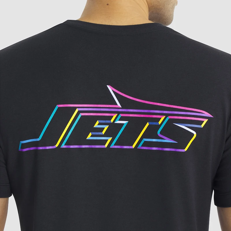 Men's Nike Black New York Jets 2025 NFL Crucial Catch Tri-Blend Dri-FIT T-Shirt