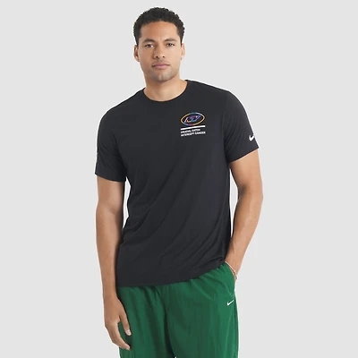 Men's Nike Black New York Jets 2025 NFL Crucial Catch Tri-Blend Dri-FIT T-Shirt