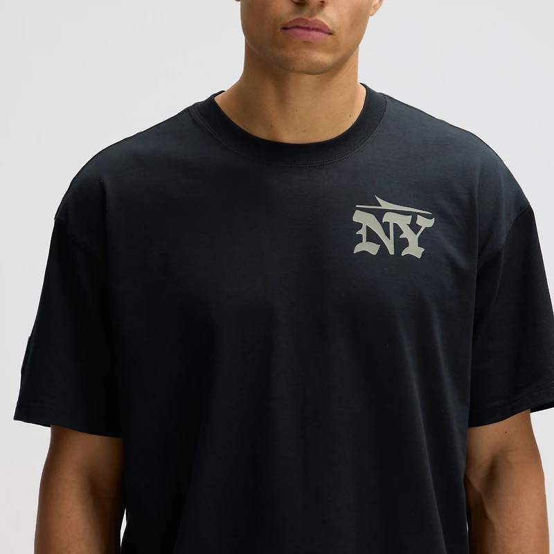 Men's Nike Black New York Jets 2025 Rivalries Collection Essential Max90 T-Shirt